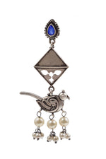 Load image into Gallery viewer, Parrot Dangler Stone Earrings
