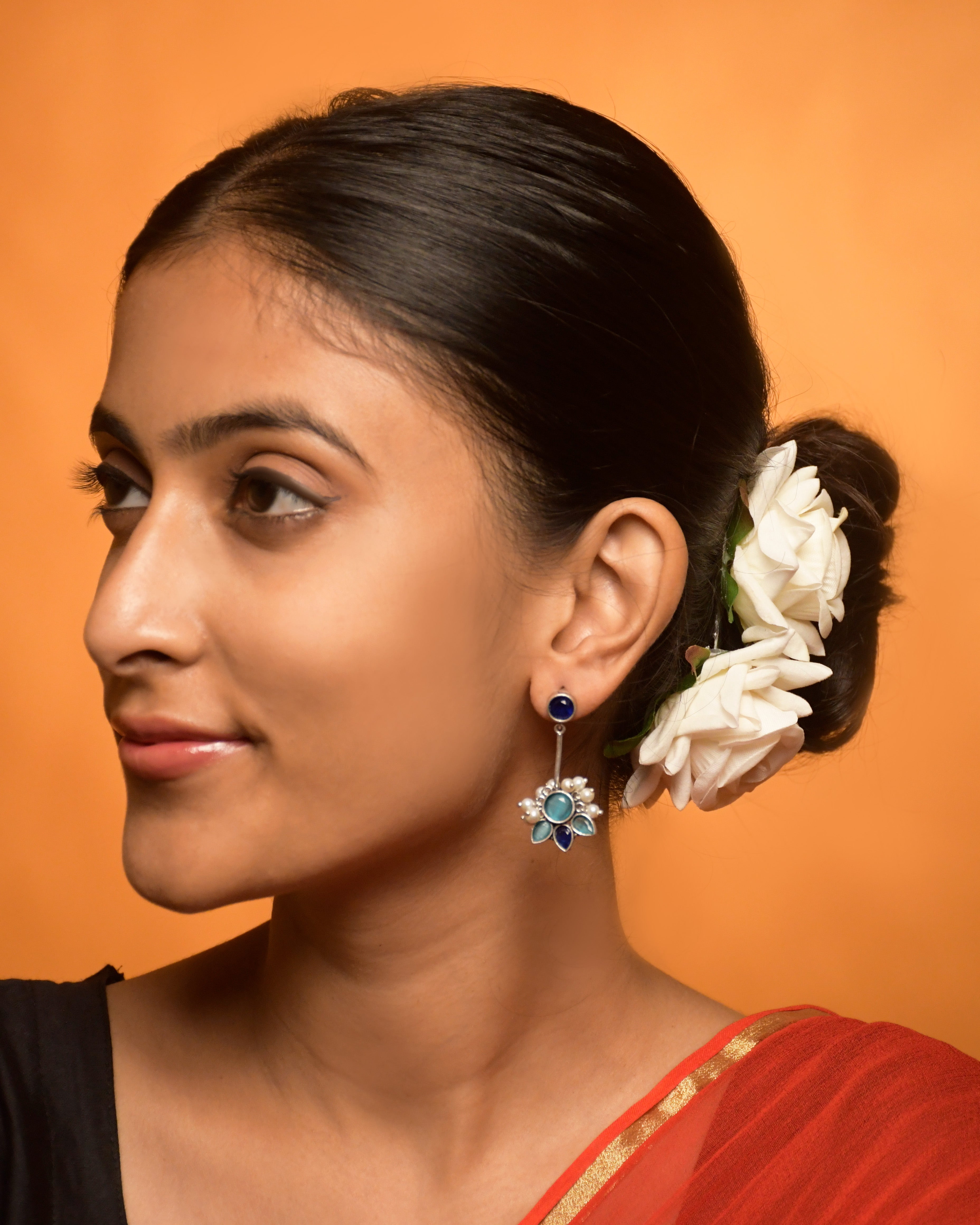 Maahi Oxidised Dangler Earrings