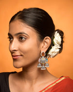 Load image into Gallery viewer, Marie Jhumka Stone Earrings