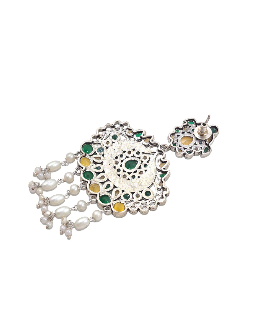 Tanvi Stone Earrings