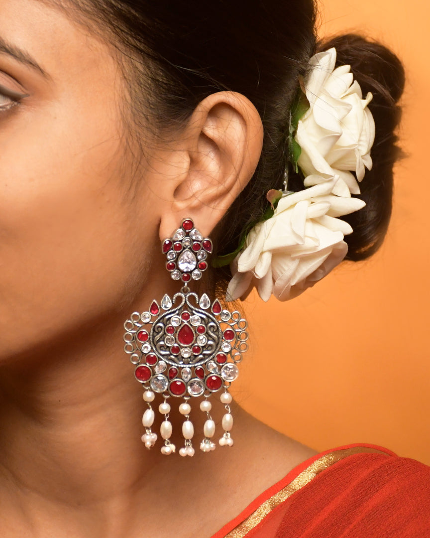 Tanvi Stone Earrings