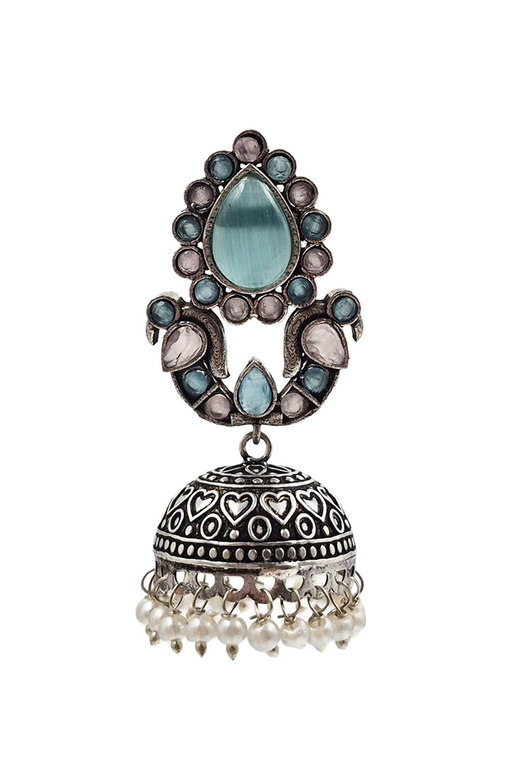 Zeenat Dangler Stone Earrings