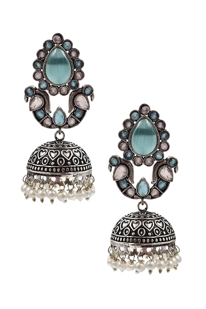 Zeenat Dangler Stone Earrings