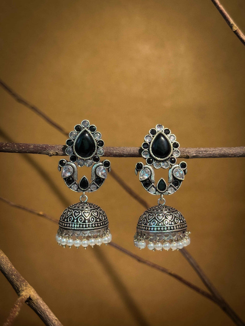 Zeenat Dangler Stone Earrings