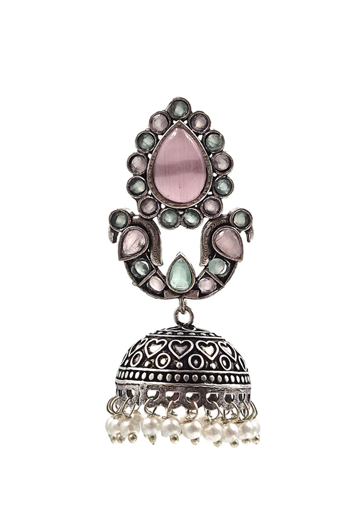 Zeenat Dangler Stone Earrings