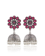 Load image into Gallery viewer, VIHANA JHUMKA EARRINGS
