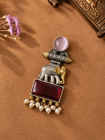 Load image into Gallery viewer, Anushka DualTone Dangler Earrings