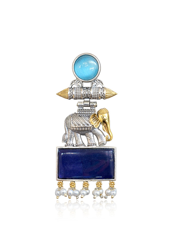 Anushka DualTone Dangler Earrings