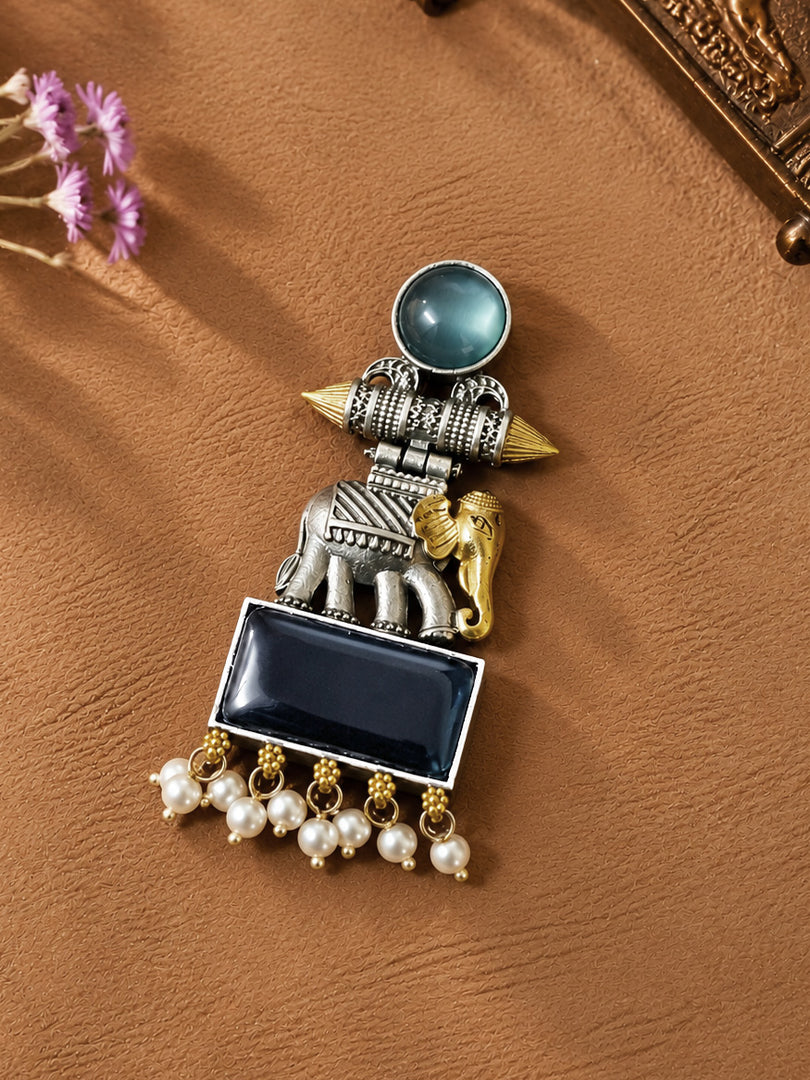 Anushka DualTone Dangler Earrings