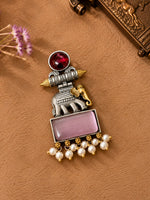 Load image into Gallery viewer, Anushka DualTone Dangler Earrings