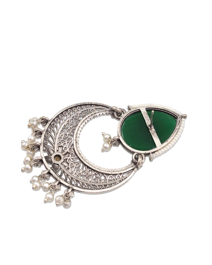 NIYA STONE DANGLER EARRINGS