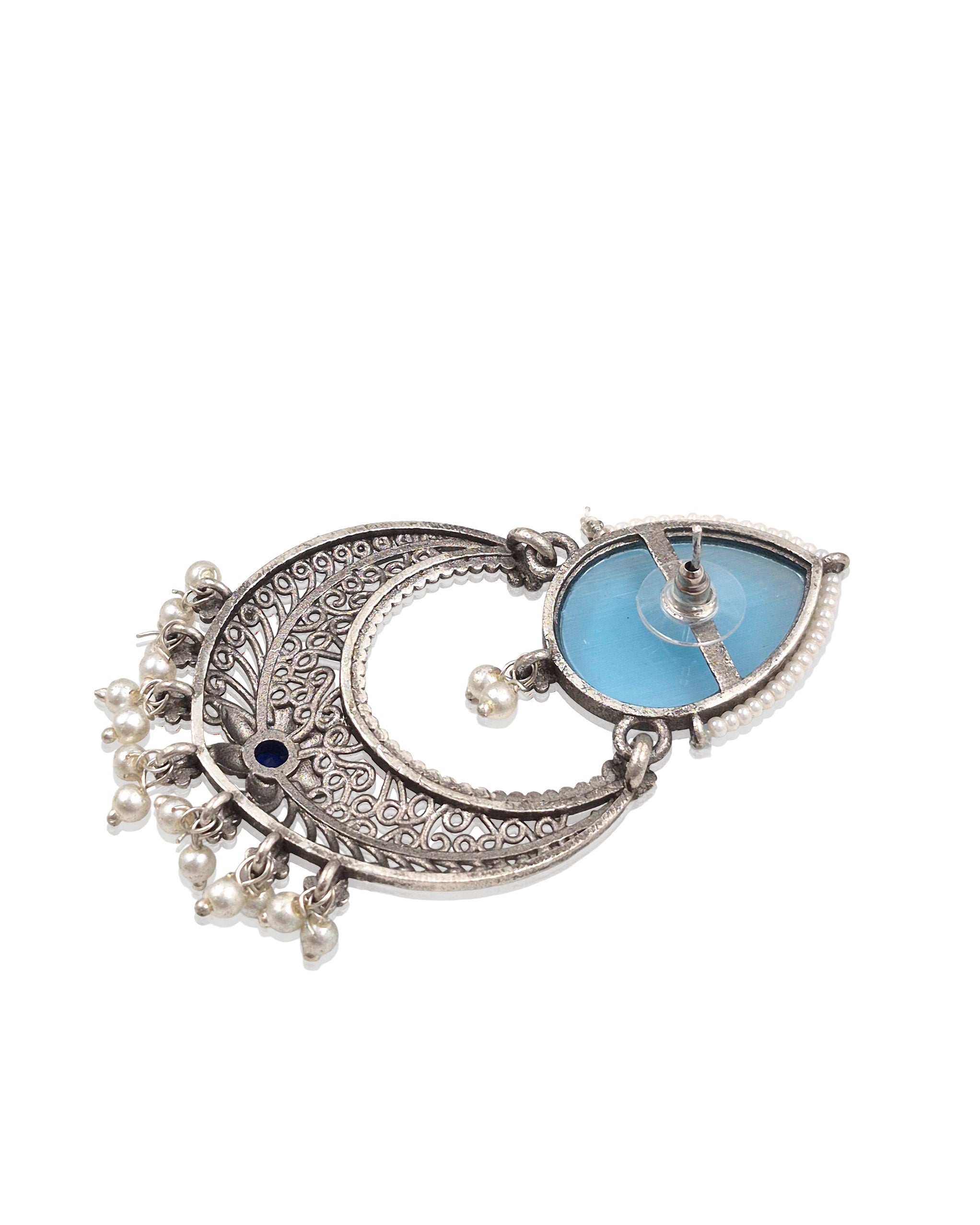 NIYA STONE DANGLER EARRINGS