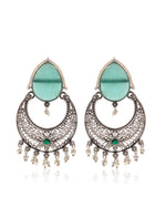Load image into Gallery viewer, NIYA STONE DANGLER EARRINGS