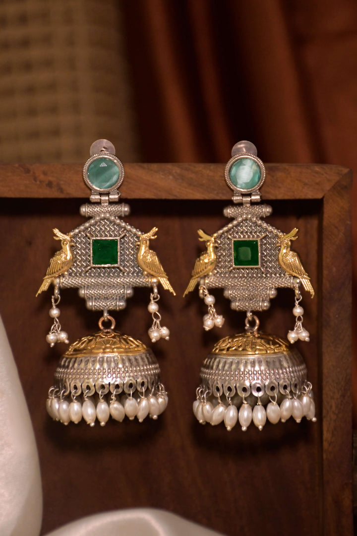 Adira Handmade Stone Earrings