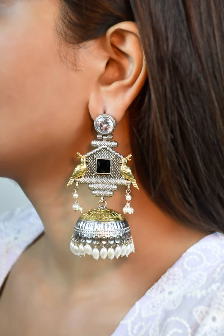 Adira Handmade Stone Earrings