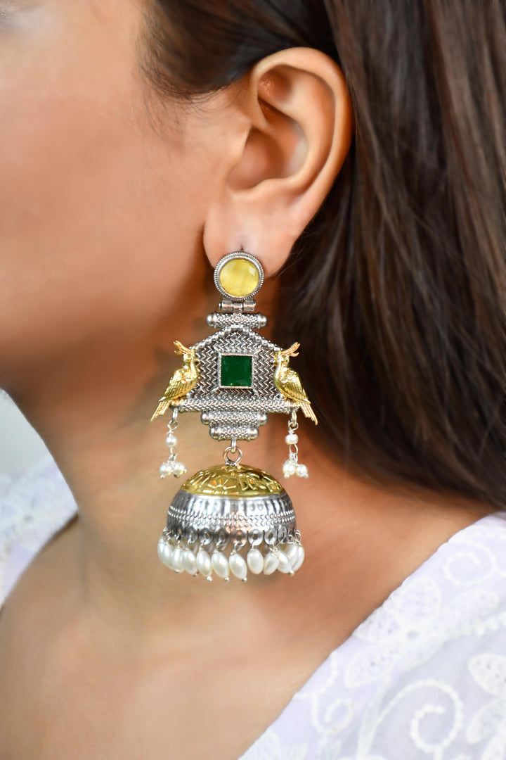 Adira Handmade Stone Earrings