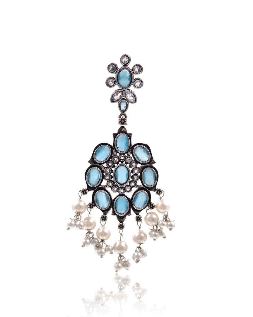 ElianaDangler Stone Earrings