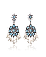 Load image into Gallery viewer, ElianaDangler Stone Earrings