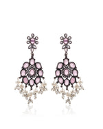 Load image into Gallery viewer, ElianaDangler Stone Earrings