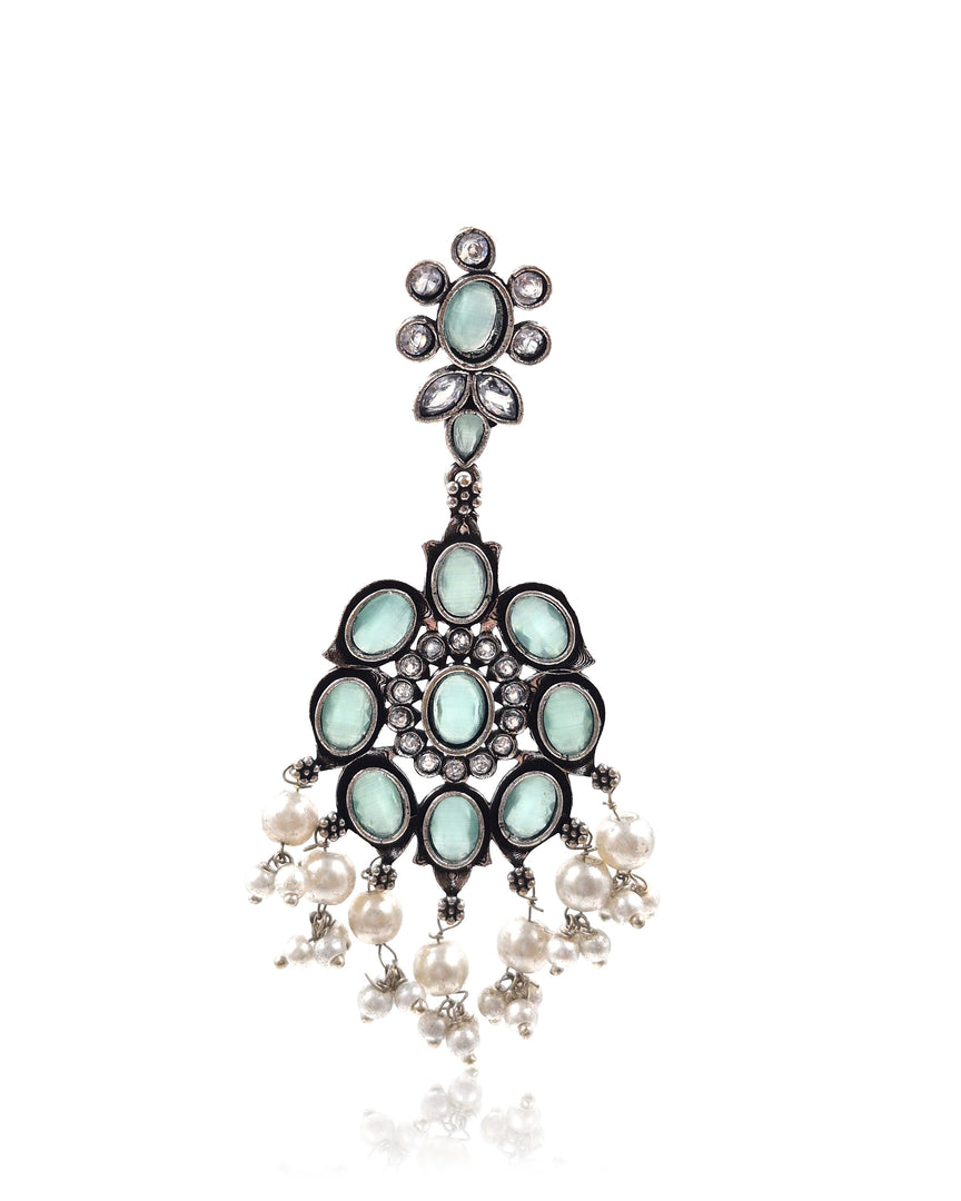 ElianaDangler Stone Earrings