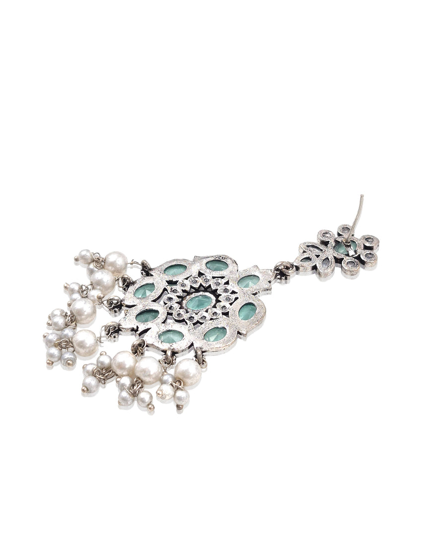 ElianaDangler Stone Earrings