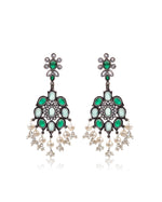 Load image into Gallery viewer, ElianaDangler Stone Earrings