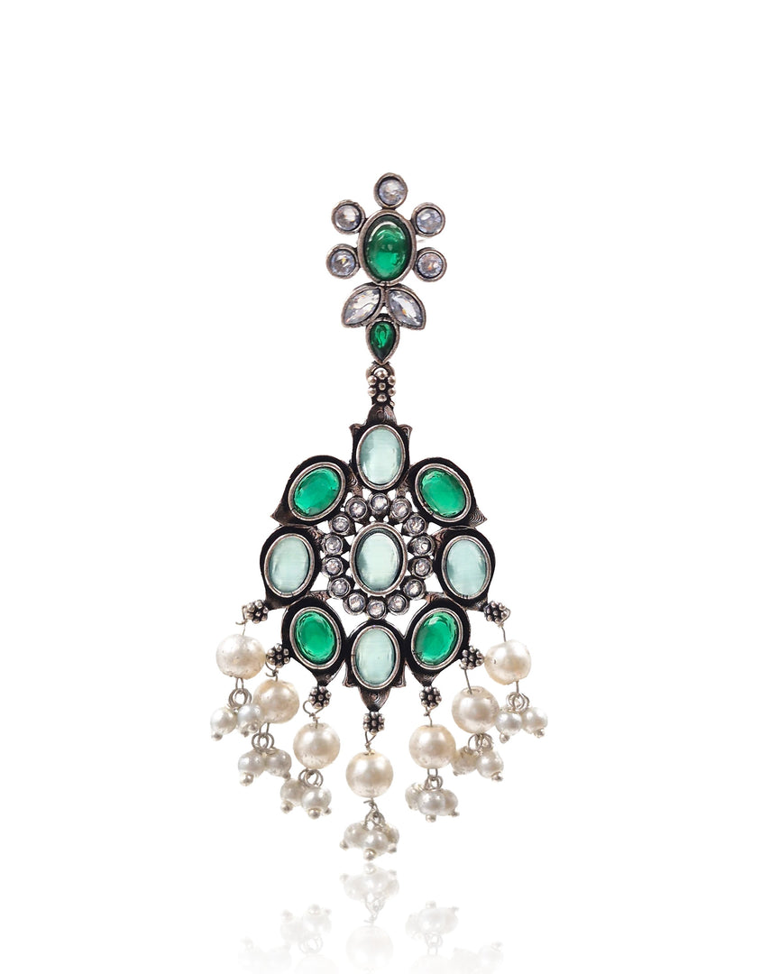 ElianaDangler Stone Earrings