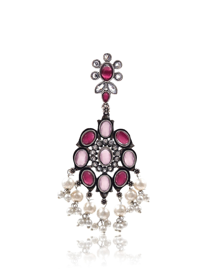 ElianaDangler Stone Earrings