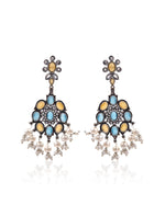 Load image into Gallery viewer, ElianaDangler Stone Earrings