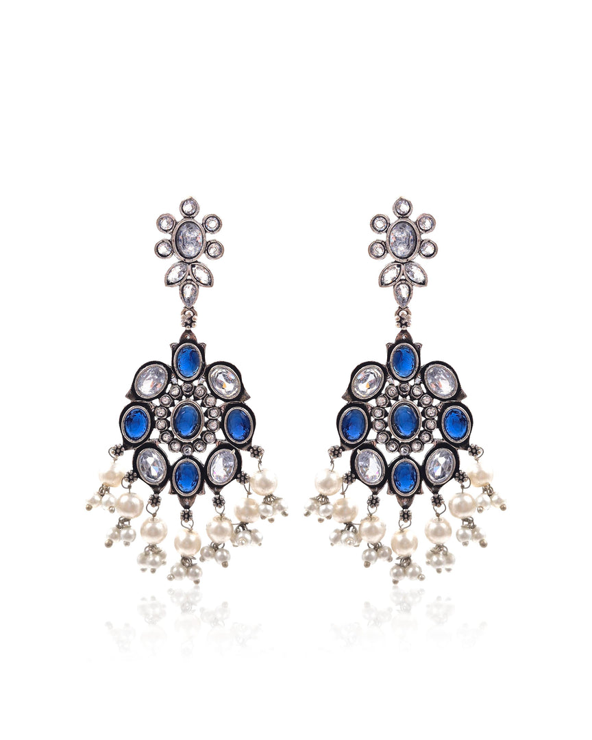 ElianaDangler Stone Earrings