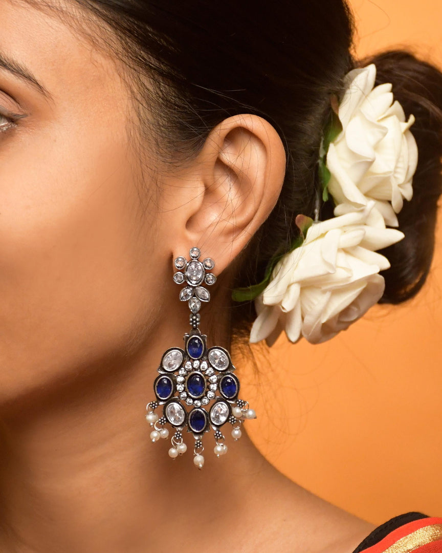 ElianaDangler Stone Earrings