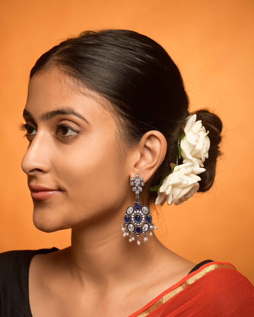 ElianaDangler Stone Earrings