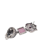 Load image into Gallery viewer, Aanya Jhumka Stone Earrings