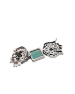Load image into Gallery viewer, Aanya Jhumka Stone Earrings
