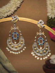 Pankhudi Dual-Tone Chandbalis Earrings