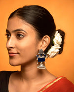 Load image into Gallery viewer, Noor Jhumka Stone Earrings