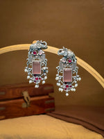 Load image into Gallery viewer, Rudra Stud Stone Earrings