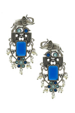 Load image into Gallery viewer, Rudra Stone Earrings