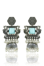 Load image into Gallery viewer, Aarzoo Jhumka Earrings