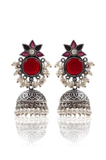 Load image into Gallery viewer, Alisha Jhumka Earrings