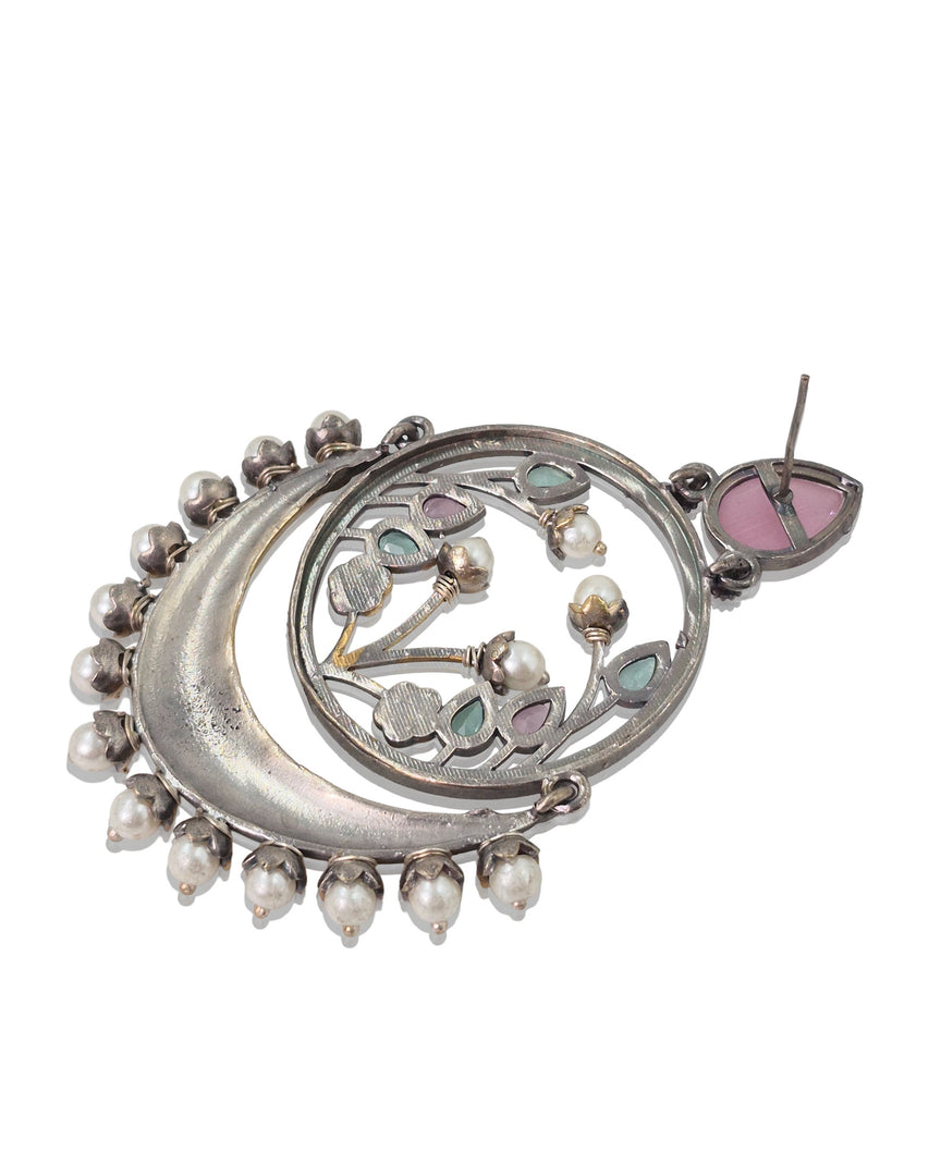 Aarvi Dual-Tone Earrings
