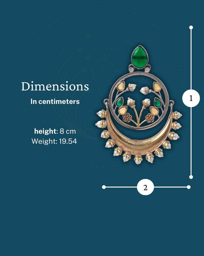 Aarvi Dual-Tone Earrings
