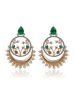 Load image into Gallery viewer, Aarvi Dual-Tone Earrings