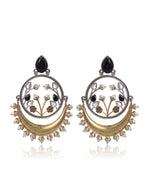 Load image into Gallery viewer, Aarvi Dual-Tone Earrings