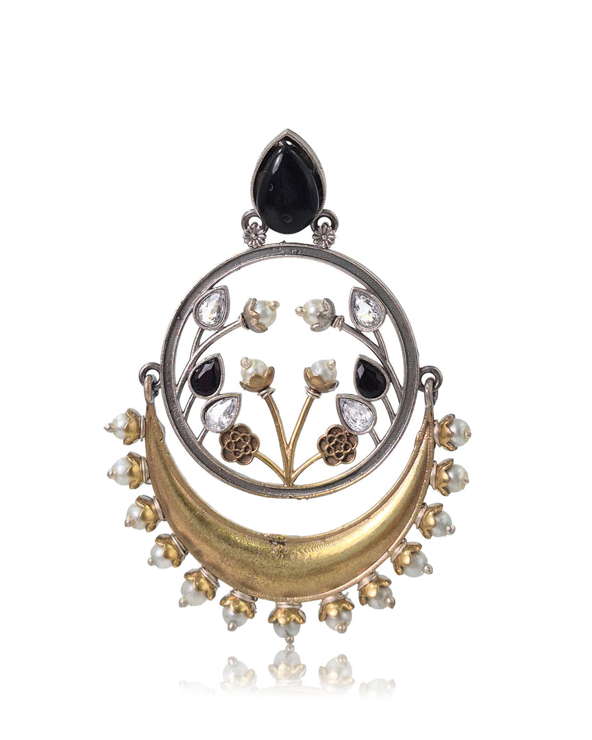 Aarvi Dual-Tone Earrings