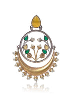Load image into Gallery viewer, Aarvi Dual-Tone Earrings