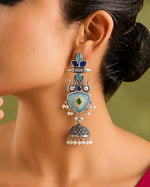 Load image into Gallery viewer, Rajvi Jhumka Earrings