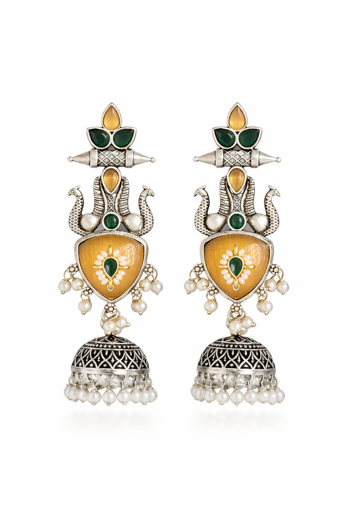 Rajvi Jhumka Earrings