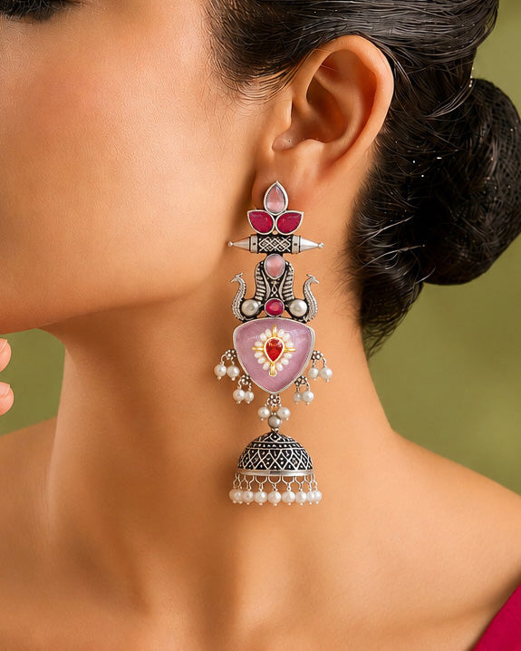 Rajvi Jhumka Earrings