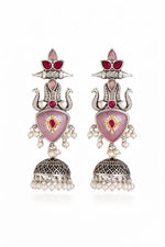 Load image into Gallery viewer, Rajvi Jhumka Earrings